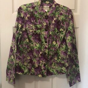 LAST CALL CHRISTOPHER & BANKS STRETCH JACKET SIZE L